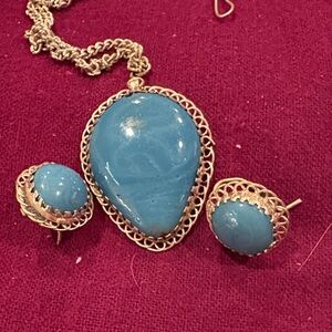 Elegant Turquoise  Jewelry Set